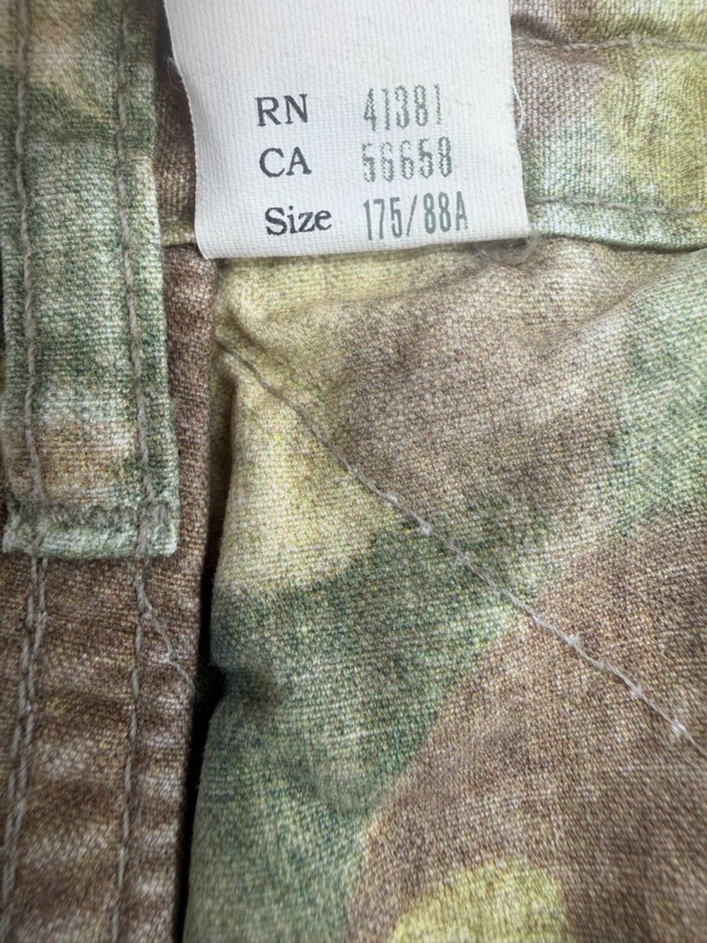 RARE Vintage RRL Double RL P42 Experimental Camo Trousers Reversible Military 34 - Picture 11 of 16